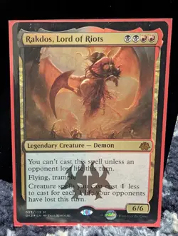 Rakdos, Lord of Riots Ravnica Allegiance: Guild Kits Foil - Image 1