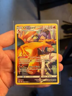 Pokemon TCG Charizard Trainer Gallery TG03/TG30 Lost Origin NM Condition - Image 1
