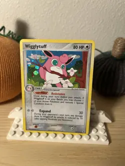 Pokemon TCG Wigglytuff 52/112 FireRed & LeafGreen Reverse Holo Card - Image 1