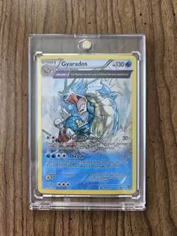 Gyarados Full Art Cosmos Holo Rare 2015 Pokemon TCG XY Ancient Origins 21/98 NM - Image 1