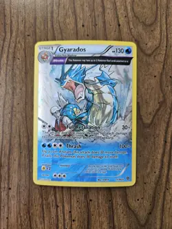 Gyarados Full Art Cosmos Holo Rare 2015 Pokemon TCG XY Ancient Origins 21/98 NM - Image 2