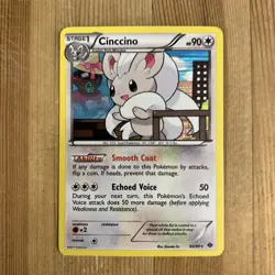 Pokemon TCG Cinccino Next Destinies 85/99 Holo Holo Rare LP/MP - Image 1