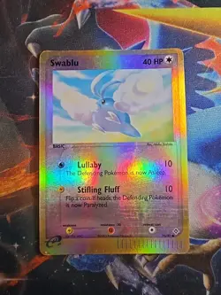 Pokemon Swablu 75/97 Dragon Reverse Holo Common - Image 1