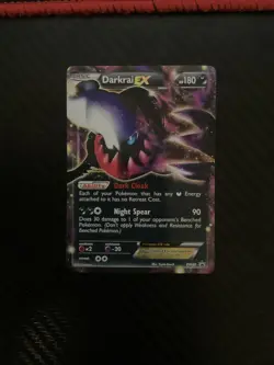 Pokemon Darkrai-EX (BW46/143) BW Black Star Promos LP HOLO - Image 1