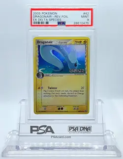 POKEMON EX DELTA SPECIES DRAGONAIR #42 REVERSE HOLO FOIL PSA 9 MINT #28610475 - Image 1