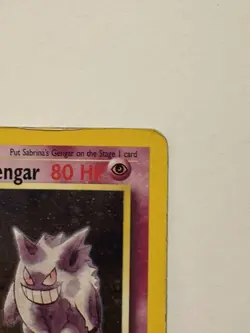Pokemon TCG Gengar 14/132 Unlimited Holo Rare Sabrina's Gym Heroes - Image 3