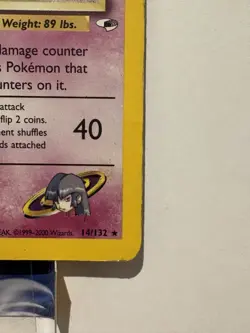 Pokemon TCG Gengar 14/132 Unlimited Holo Rare Sabrina's Gym Heroes - Image 4