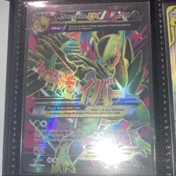 Pokemon M Sceptile EX Mega Full Art Holo Ultra Rare XY Ancient Origins 85/98 - Image 1