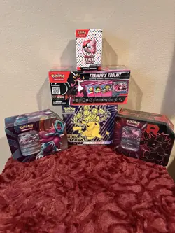 Pokemon TCG Bundle lot, 151 Bb, ETB, 5 Pack Tins - Image 1