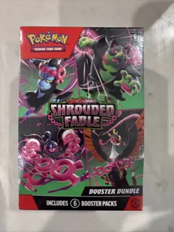 SEALED Pokemon TCG: Scarlet & Violet Shrouded Fable Booster Bundle 6 Packs New - Image 1