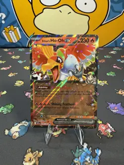 Ethan's Ho-oh ex DRI 39/182 Play! Pokemon Prize Pack Stamp - Image 1