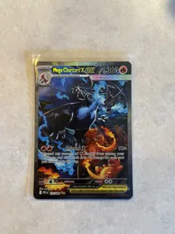 Pokemon TCG Mega Charizard x Ex SIR 125/094 PFL EN Mint Condition - Image 1