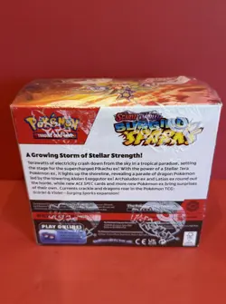 Pokemon TCG Scarlet & Violet Surging Sparks Booster Box FACTORY SEALED - Image 2