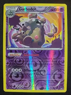 Garbodor 57/122 Pokemon Breakpoint Reverse Holo Rare (Lp) - Image 1