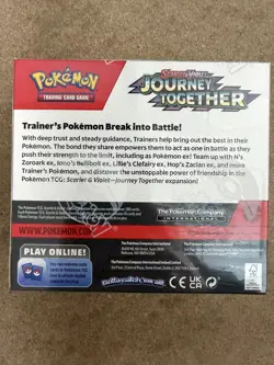 Pokemon TCG Journey Together Booster Box - Factory Sealed - New - UK Fast Ship - Image 2