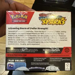 Pokemon TCG Scarlet & Violet Surging Sparks Booster Box FACTORY SEALED - Image 4