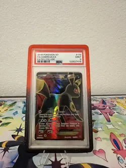 2016 POKEMON XY FATES COLLIDE #119 FULL ART/UMBREON EX PSA 9 - Image 1