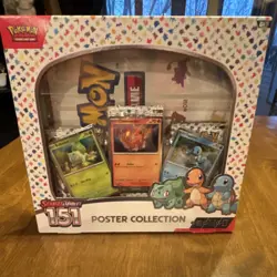 Pokemon Scarlet & Violet 151 Poster Collection Box English Promo & Booster Bulb. - Image 1