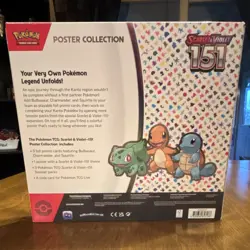 Pokemon Scarlet & Violet 151 Poster Collection Box English Promo & Booster Bulb. - Image 2