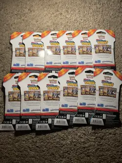Pokemon Scarlet & Violet Surging Sparks Sleeved Booster Packs 12 Packs Sealed - Image 3