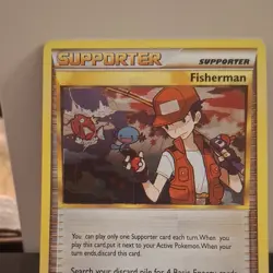 Fisherman 92/123 Pokemon HGSS Non Holo VLP - Image 2