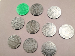 Pokemon Coins TCG Official Lot of 10 - NO DUPLICATES - Image 5