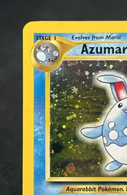 Pokemon TCG Azumarill 2/111 Neo Genesis Holo 💫 Swirl ~LP~ - Image 3