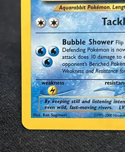Pokemon TCG Azumarill 2/111 Neo Genesis Holo 💫 Swirl ~LP~ - Image 5