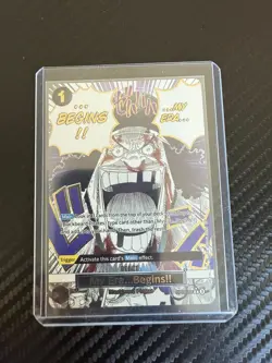 One Piece CCG Blackbeard My Era...Begins!! Foil Event Trigger Card OP09-096 (EN) - Image 1