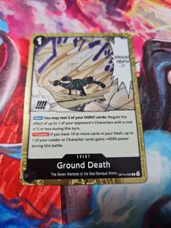 OP14-096 - Ground Death (R) - One Piece TCG - English - Image 1