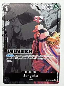Sengoku ST19-002 Winner One Piece TCG Winner Pack 2025 Vol. 3 Promo MINT - Image 1