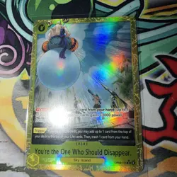 One Piece TCG - You're the One Who Should Disappear OP06-115 Alt Art PRB-02 Eng - Image 1