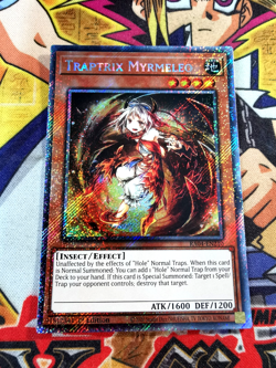 Traptrix Myrmeleo ra04-en210 (M/NM+) Platinum-Secret Rare Yu-Gi-Oh! - Image 1