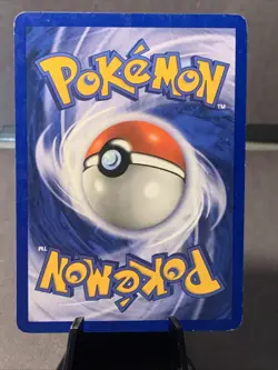 Pokemon TCG Hitmonchan 8/130 Base Set 2 Unlimited Holo Rare 2000 VTG WOTC LP - Image 2