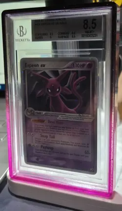 Pokemon TCG Espeon EX Unseen Forces Holo Card 102/115 BGS 8.5 Pop 31 - Image 2