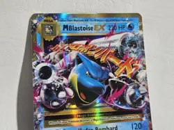 2016 Pokemon Evolutions M Blastoise EX 22/108 Evolutions Holo NM/M Card Clean - Image 3