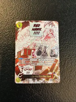 Gum-Gum Fire-Fist Pistol Red Hawk Alt Art OP11-114 One Piece Rare Card TCG - Image 1
