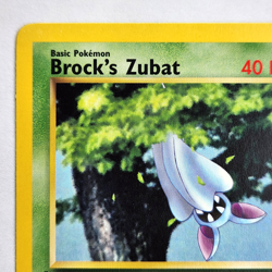 Brock’s Zubat 74/132 Pokemon TCG Gym Heroes NM Vintage 2000 Card - Image 3