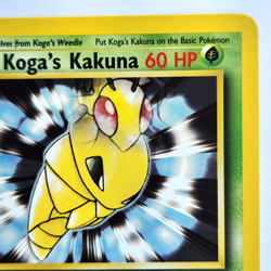 Koga's Kakuna 47/132 Pokemon TCG Gym Challenge NM Vintage 2000 Card - Image 4