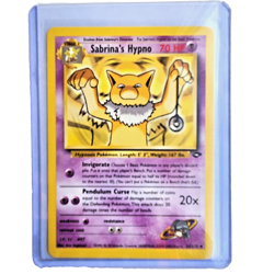 Sabrina's Hypno 56/132 Pokemon TCG Gym Challenge Vintage 2000 Card - Image 1