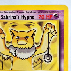 Sabrina's Hypno 56/132 Pokemon TCG Gym Challenge Vintage 2000 Card - Image 4