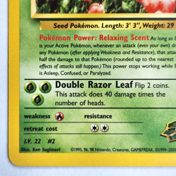 Erika's Ivysaur 41/132 Pokemon TCG Gym Challenge NM Vintage 2000 Card - Image 5
