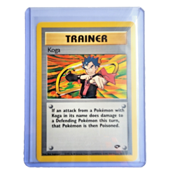 Koga 106/132 Pokemon TCG Gym Challenge NM Vintage 2000 Card - Image 1