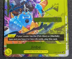 Jinbe Winner #EB02-05 (Winner Pack 2025 Vol. 3) One Piece Foil Promotion Card - Image 3