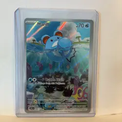 Marill 204/193 Sv02: Paldea Evolved Holo Illustration Rare NM Pokemon Card - Image 1