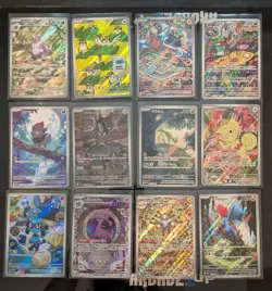 Pokemon 12 Cards Lot Trainer Illustration Art Rare IR Near Mint English - Image 1