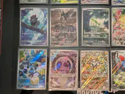 Pokemon 12 Cards Lot Trainer Illustration Art Rare IR Near Mint English - Image 5