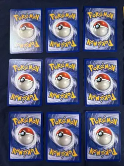 Pokemon Tcg 1st Edition Fossil Card Lot Horsea Arbok Weezing Sandslash - Image 3