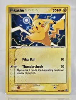 Pokemon Card - Pikachu Emerald 60/106 LP - Image 1