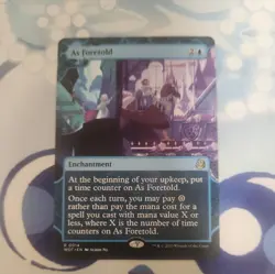 MTG: As Foretold (Wilds Of Eldraine: Enchanting Tales)(Rare) - Image 1